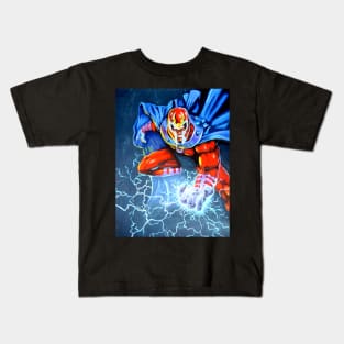 Mutant villain with magnetic powers Kids T-Shirt